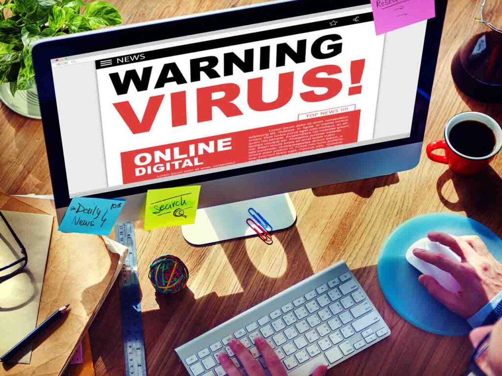 Signs of infected Computer